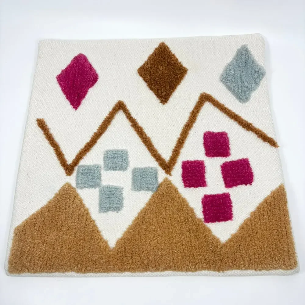 Ikea Brunstarr 2 Cushion Covers 20x20 Accent Pillow Cases Wool Cotton Home Decor
